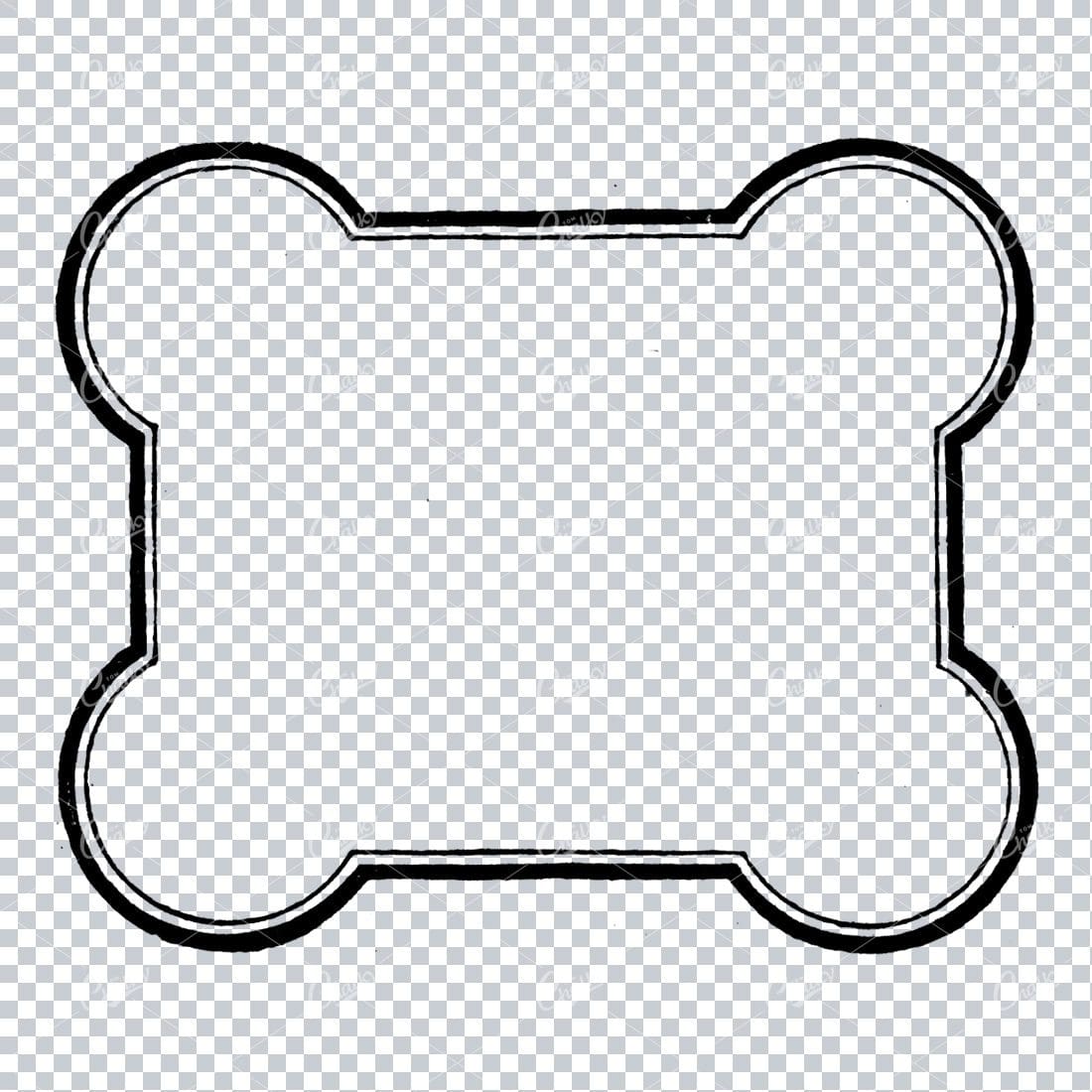 Vintage Design Element - Decorative Border / Frame Design No.27