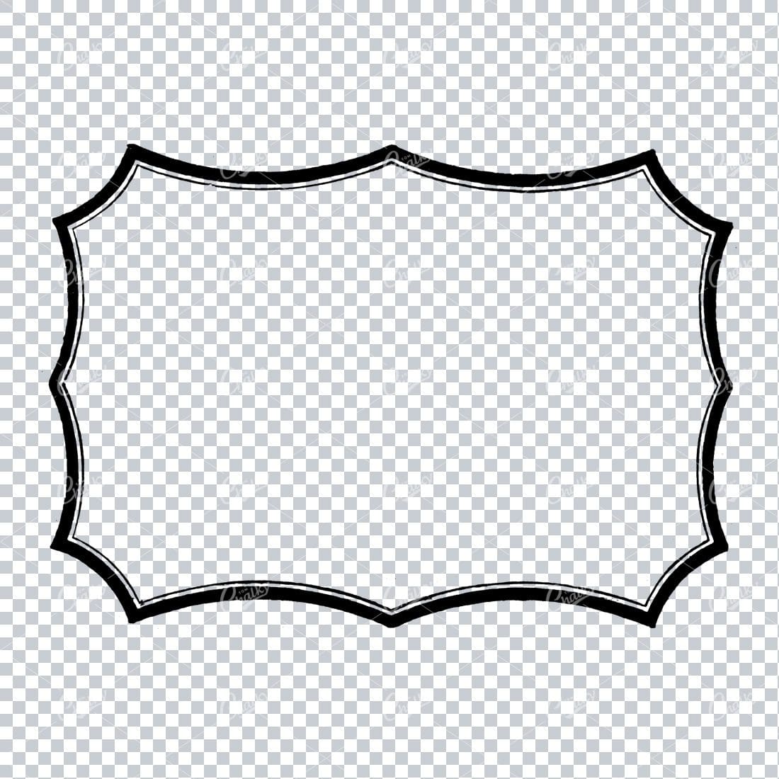 Vintage Design Element - Decorative Border / Frame Design No.28