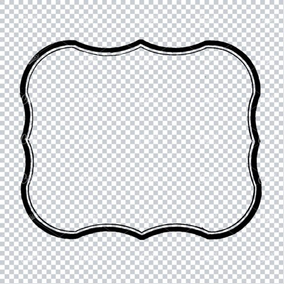 Vintage Design Element - Decorative Border / Frame Design No.30