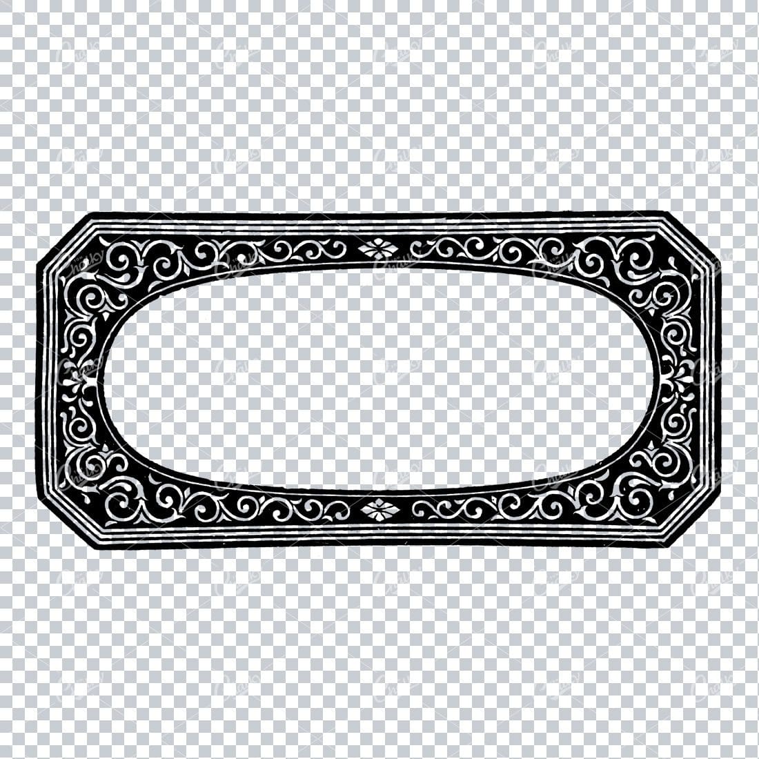 Vintage Design Element - Decorative Border / Frame Design No.31