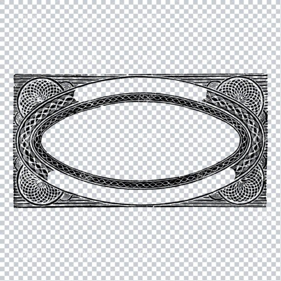 Vintage Design Element - Decorative Border / Frame Design No.33