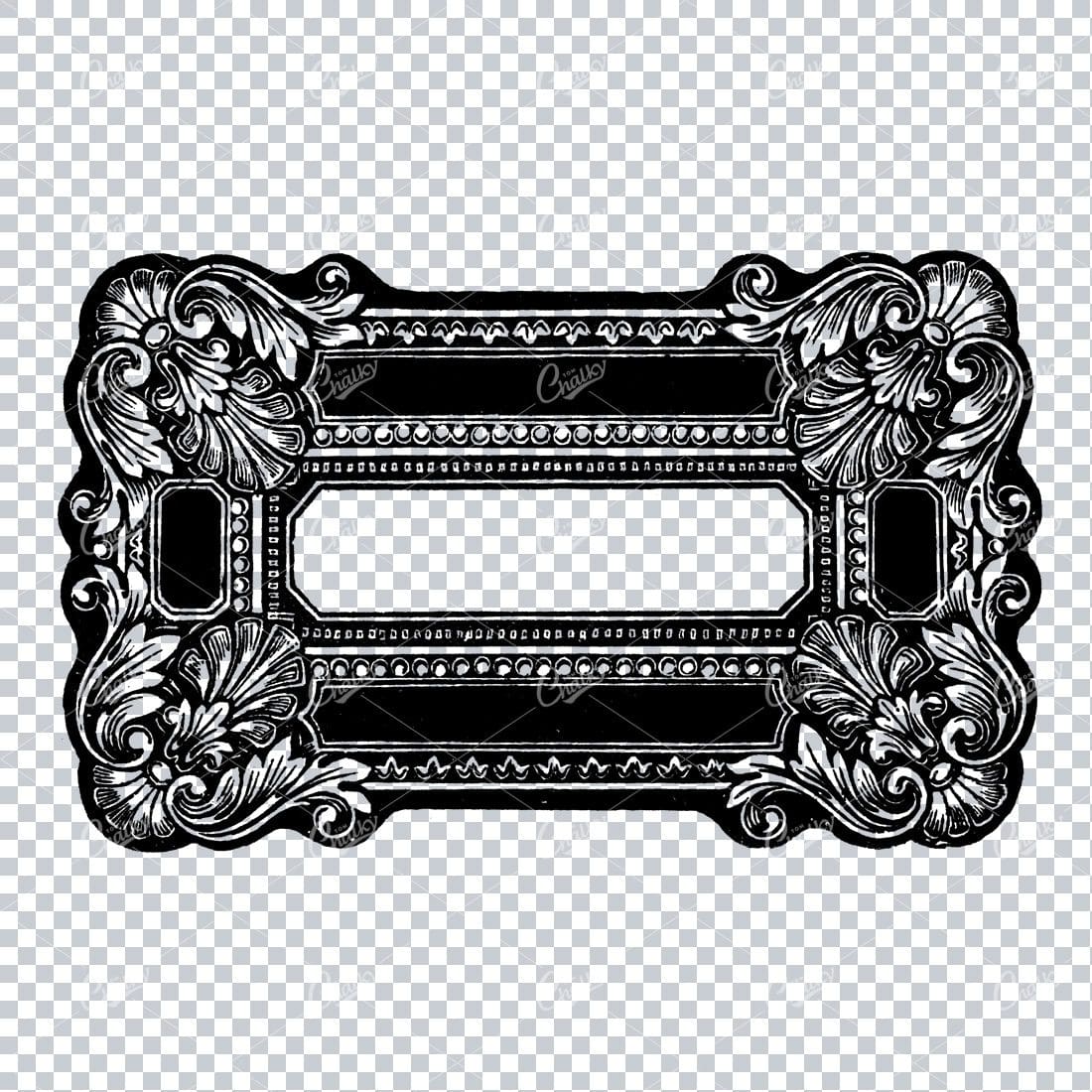 Vintage Design Element - Decorative Border / Frame Design No.34