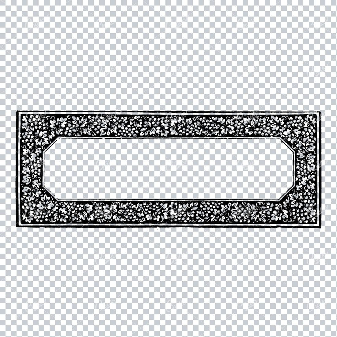 Vintage Design Element - Decorative Border / Frame Design No.35