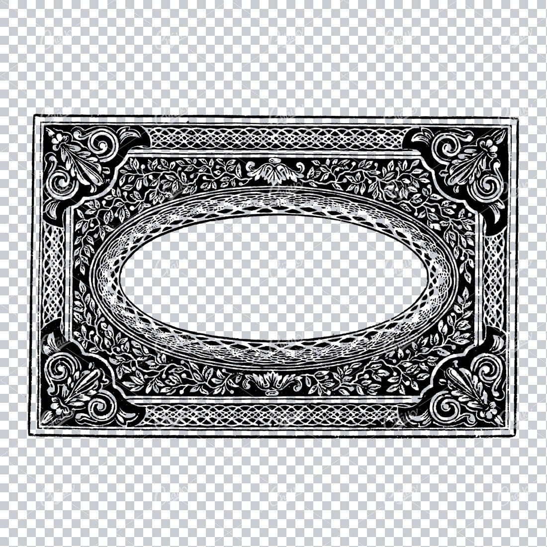 Vintage Design Element - Decorative Border / Frame Design No.36