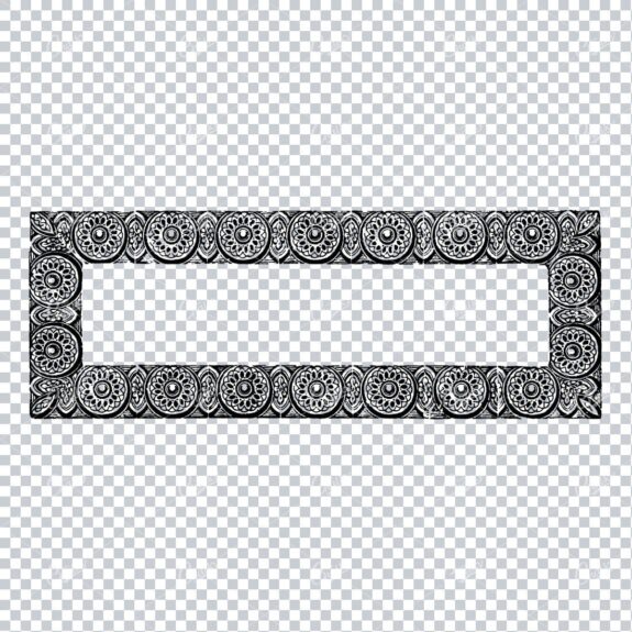 Vintage Design Element - Decorative Border / Frame Design No.39
