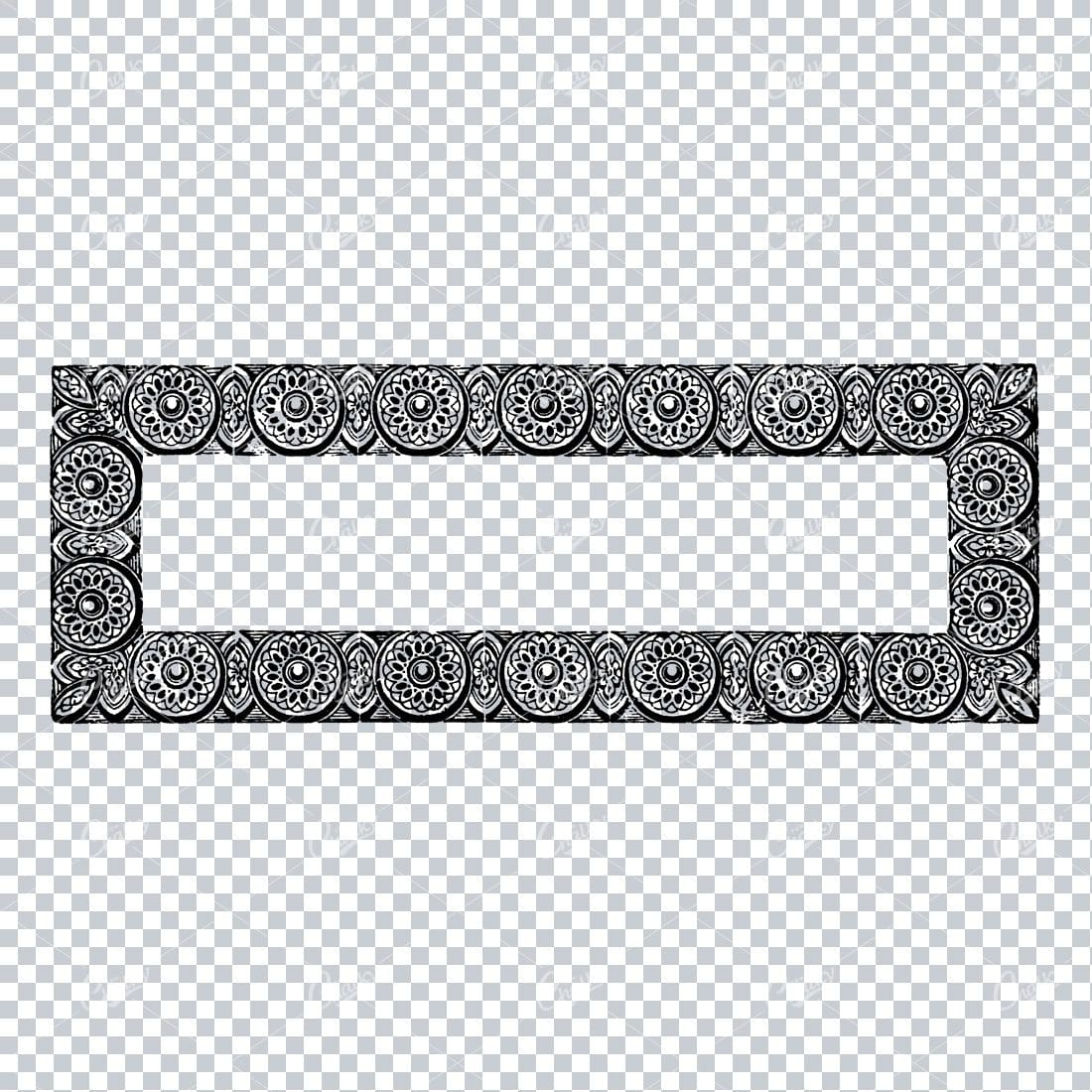 Vintage Design Element - Decorative Border / Frame Design No.39