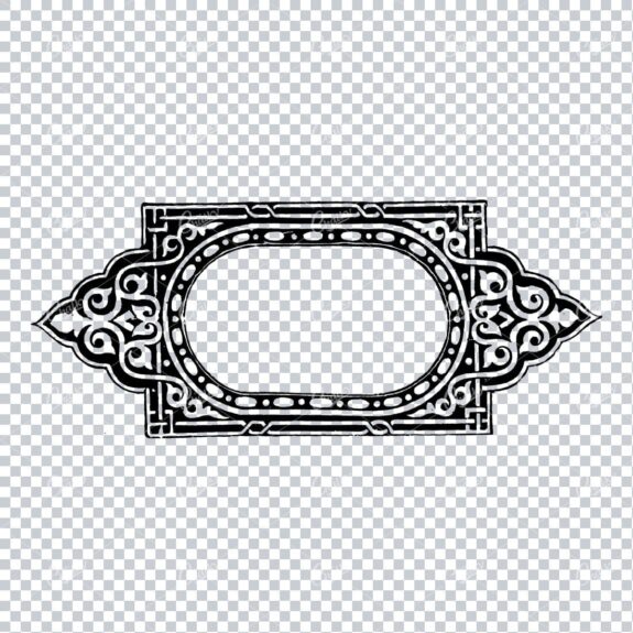 Vintage Design Element - Decorative Border / Frame Design No.40