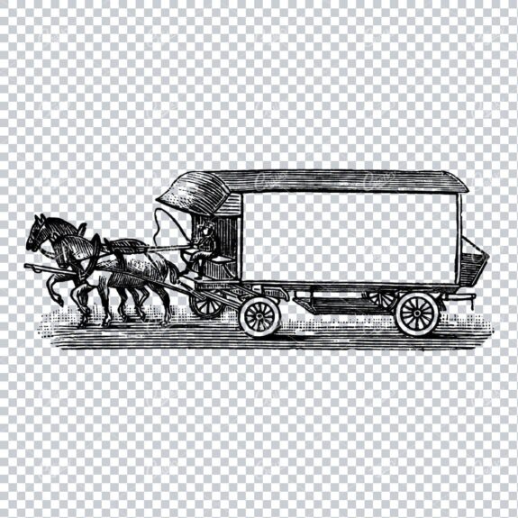 Vintage Marketing / Avertising Illustration with Banner / Print Space No.2