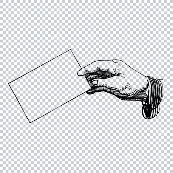 Vintage Marketing / Avertising Illustration with Banner / Print Space No.6