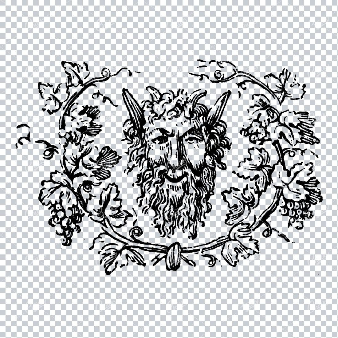 Vintage Design Element - Decorative Border / Frame Design No.43