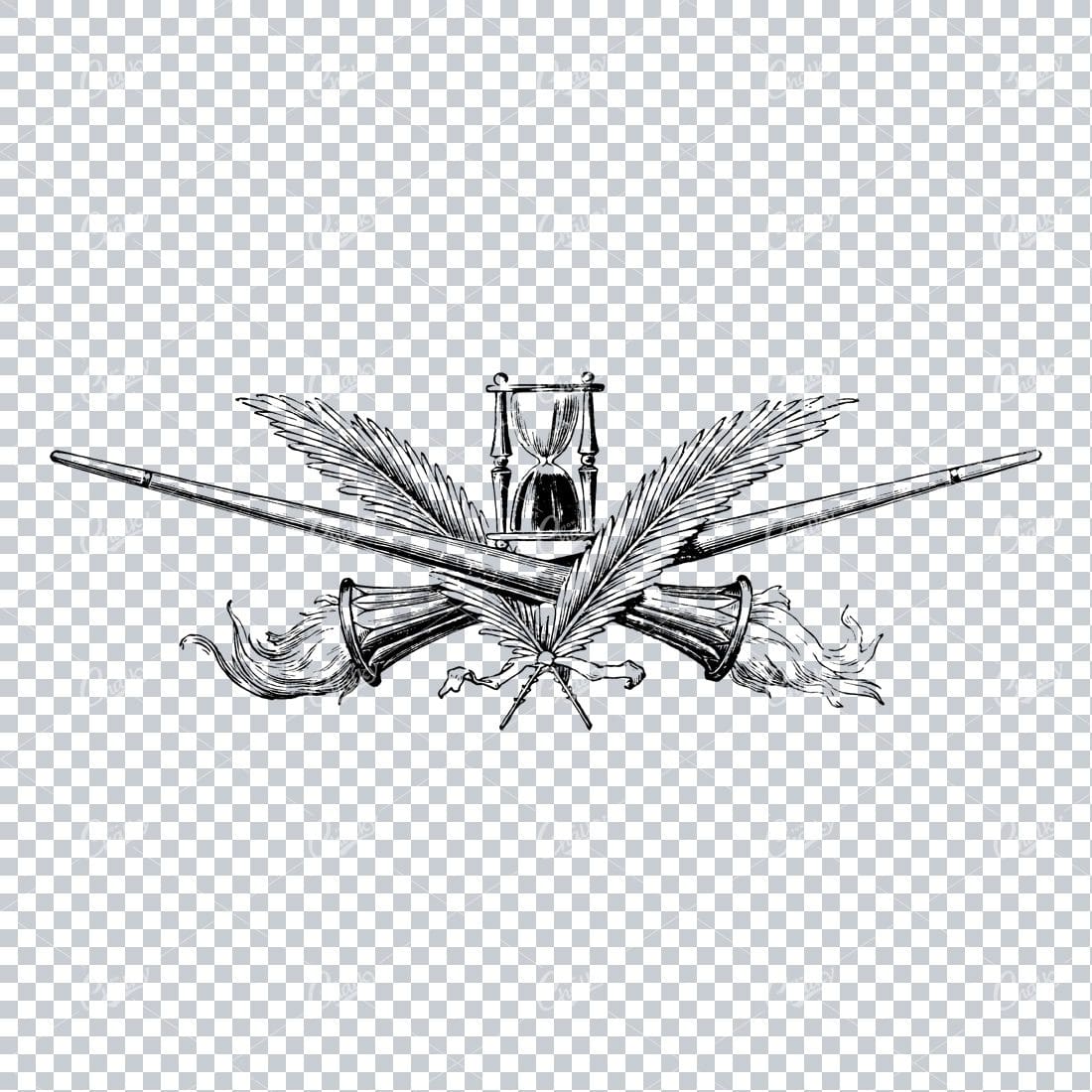 Vintage Artwork - Decorative Design Element No.1
