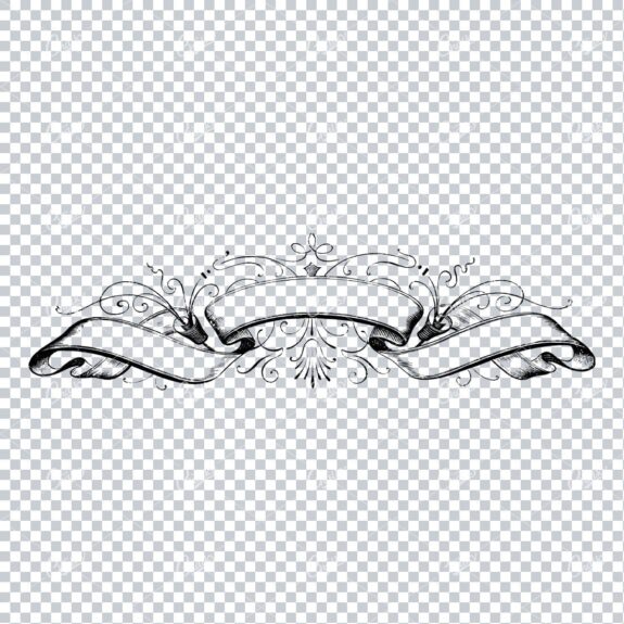 Decorative Vintage Illustration - Border / Frame Template No.36