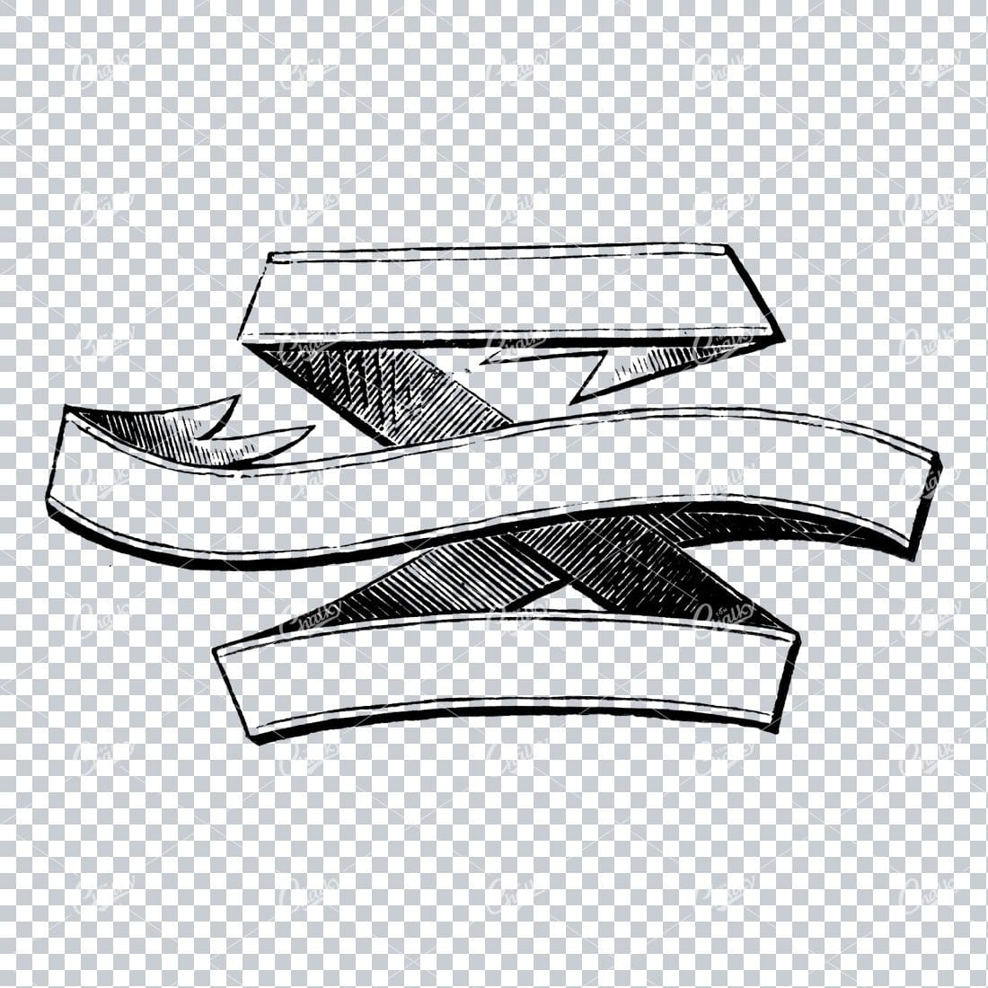 Decorative Vintage Illustration - Border / Frame Template No.40
