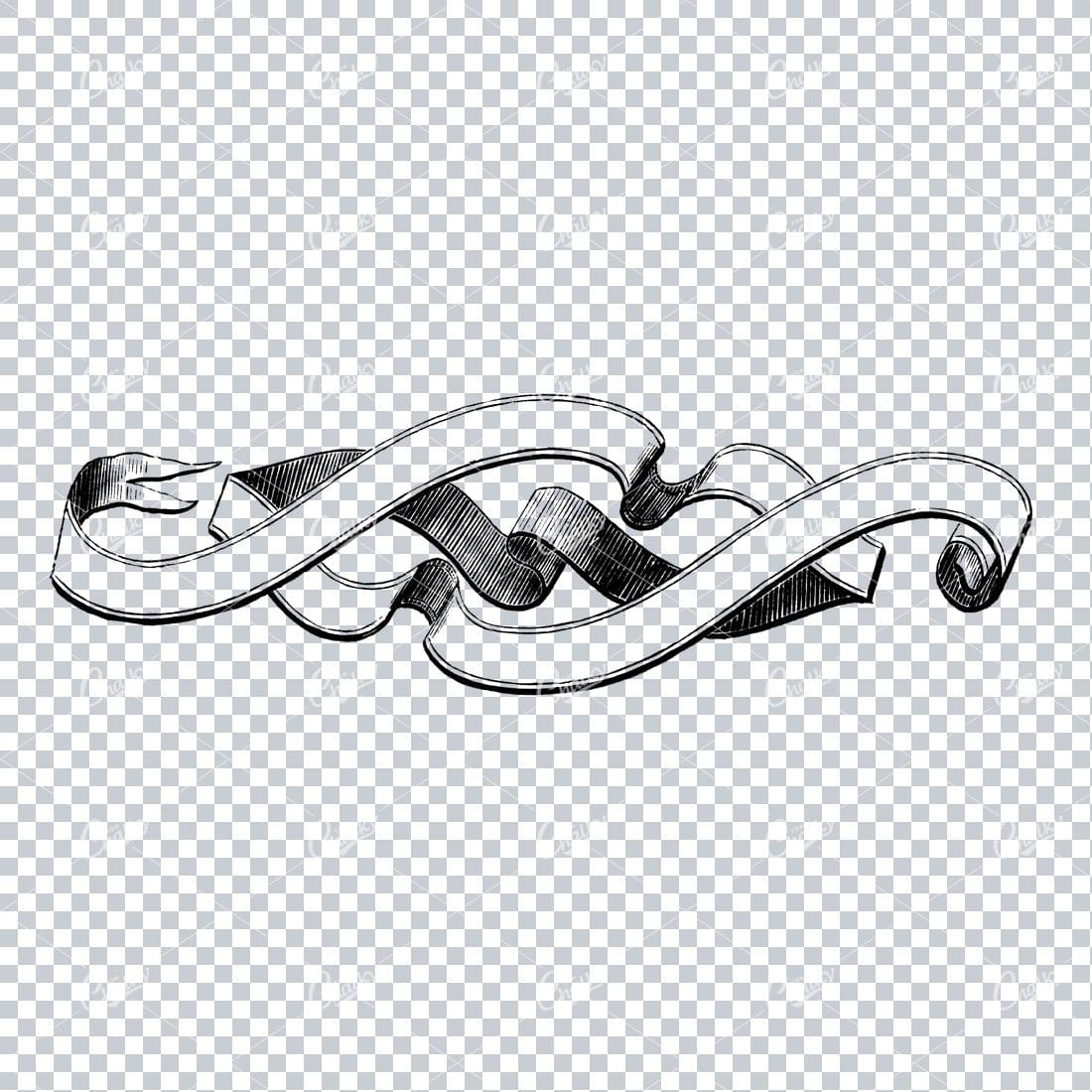 Decorative Vintage Illustration - Border / Frame Template No.41