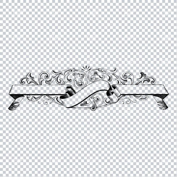 Decorative Vintage Illustration - Border / Frame Template No.44