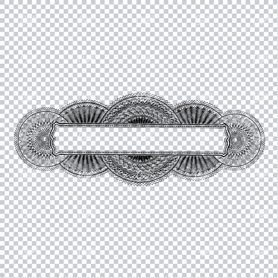 Decorative Vintage Illustration - Border / Frame Template No.52