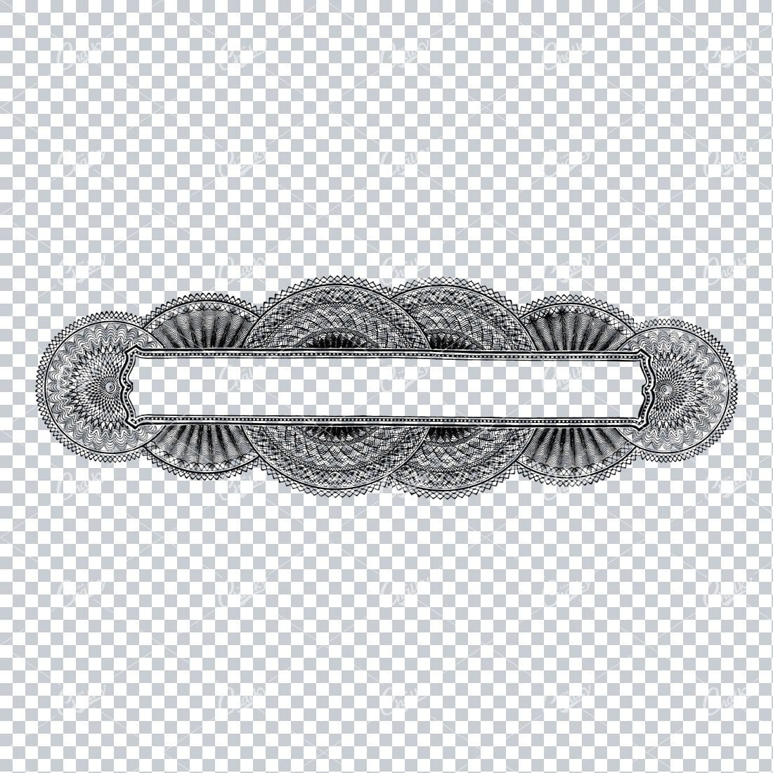 Decorative Vintage Illustration - Border / Frame Template No.54