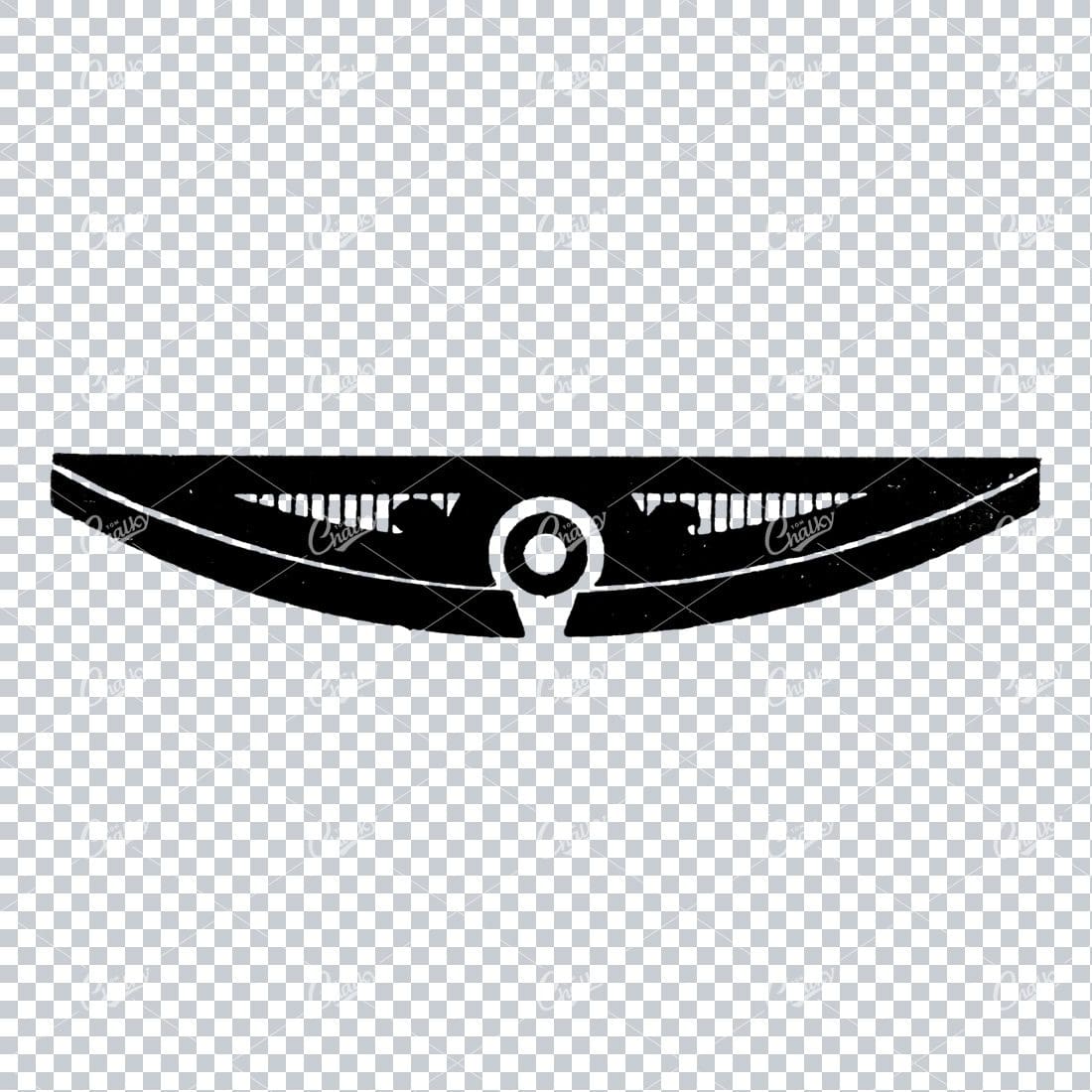 Handcrafted Vintage Border Design Element No.8