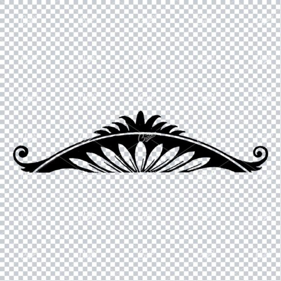 Handcrafted Vintage Border Design Element No.9