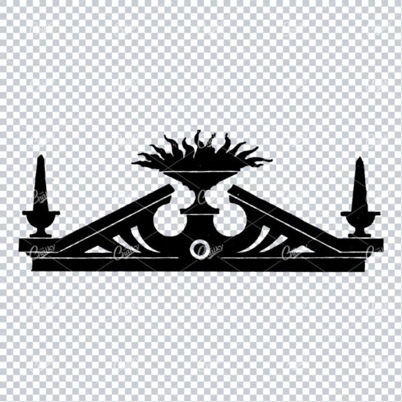 Handcrafted Vintage Border Design Element No.11