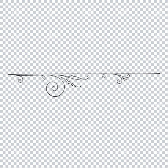 Handcrafted Vintage Border Design Element No.16