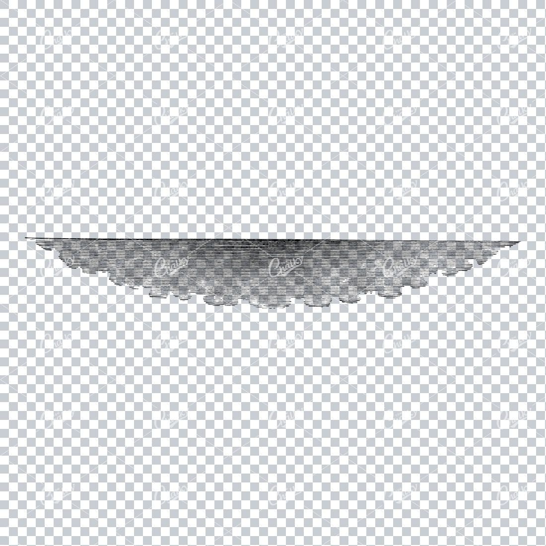 Old Illustration of a Sunburst Design No.1