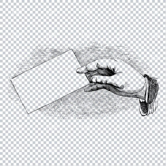 Vintage Marketing / Advertising Illustration with Banner Space for Text / Logo No.18