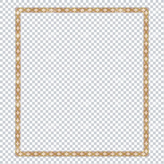 Detailed And Decorative Vintage Border / Frame Design No.1