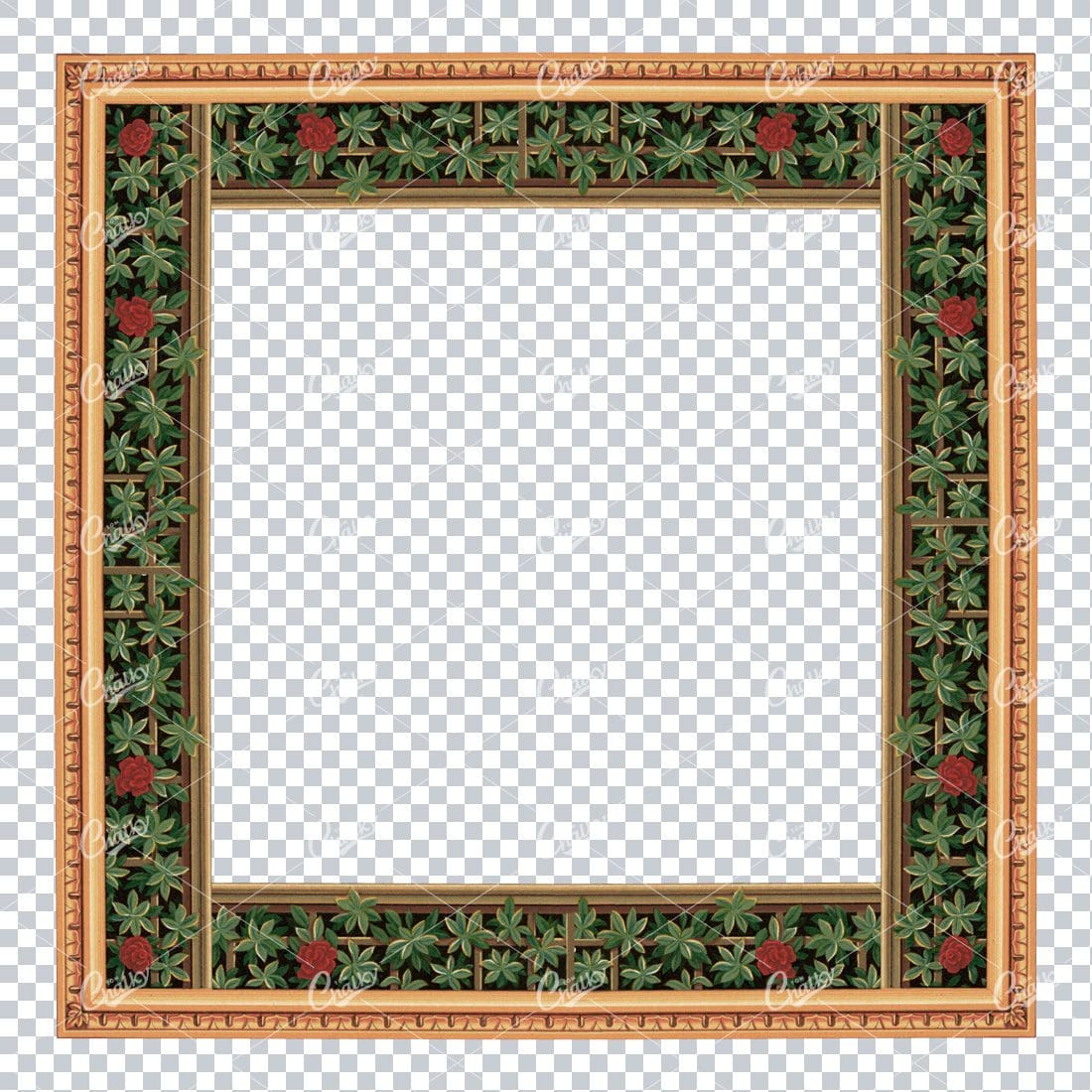 Detailed and Decorative Vintage Border / Frame Design No.3