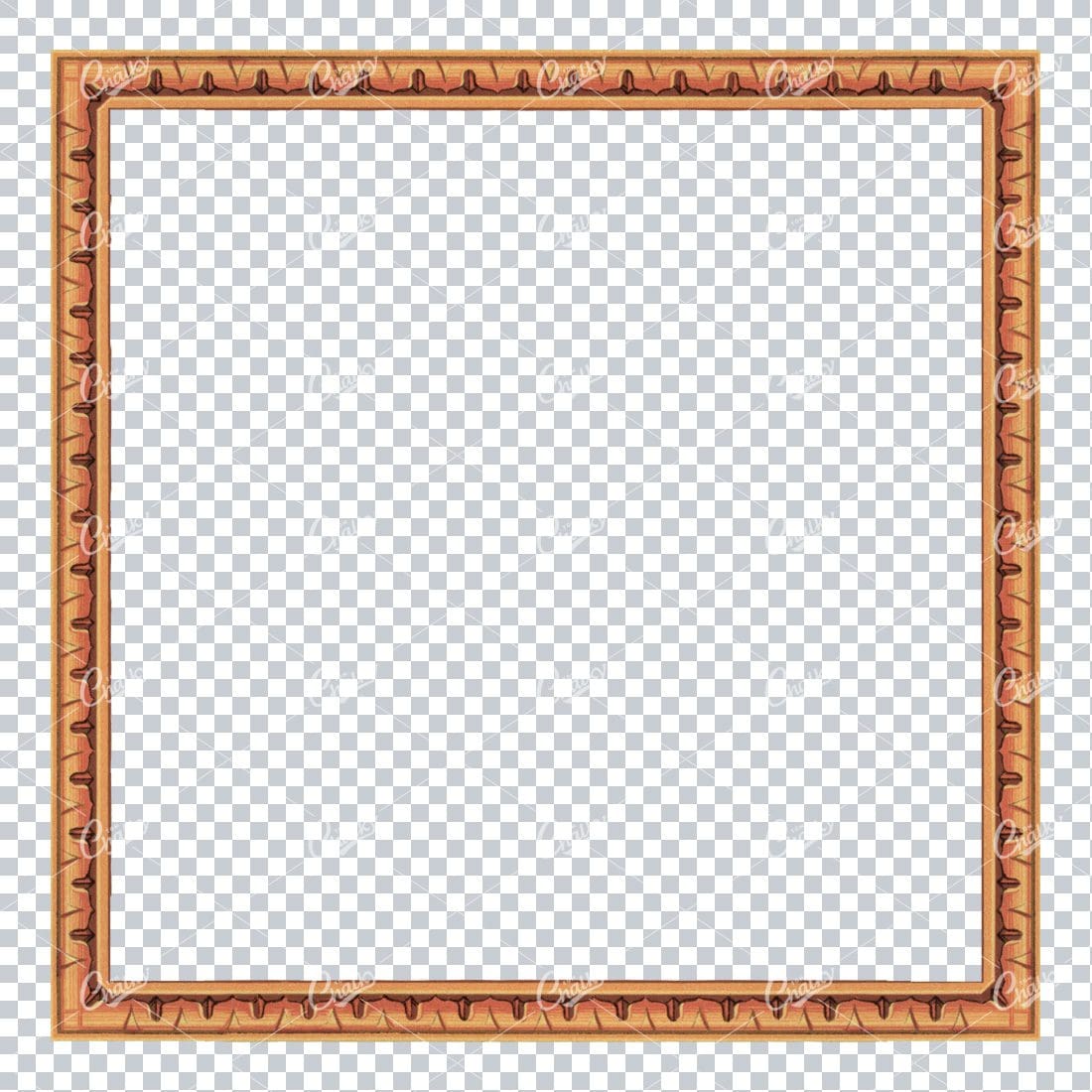 Detailed and Decorative Vintage Border / Frame Design No.4