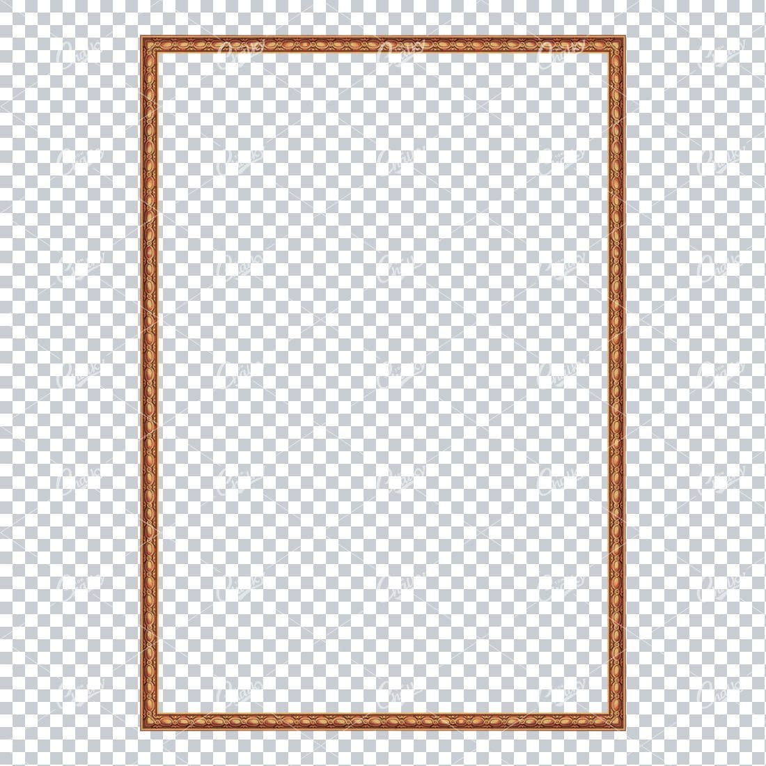 Detailed and Decorative Vintage Border / Frame Design No.7