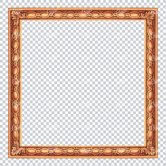 Detailed and Decorative Vintage Border / Frame Design No.9