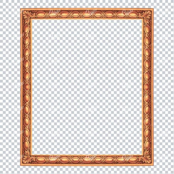 Detailed and Decorative Vintage Border / Frame Design No.10