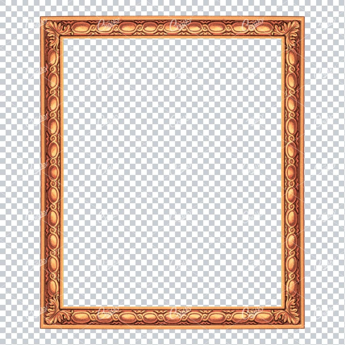 Detailed and Decorative Vintage Border / Frame Design No.10