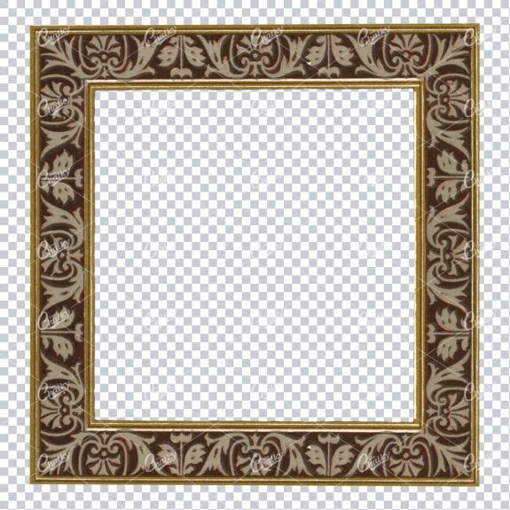 Detailed and Decorative Vintage Border / Frame Design No.11