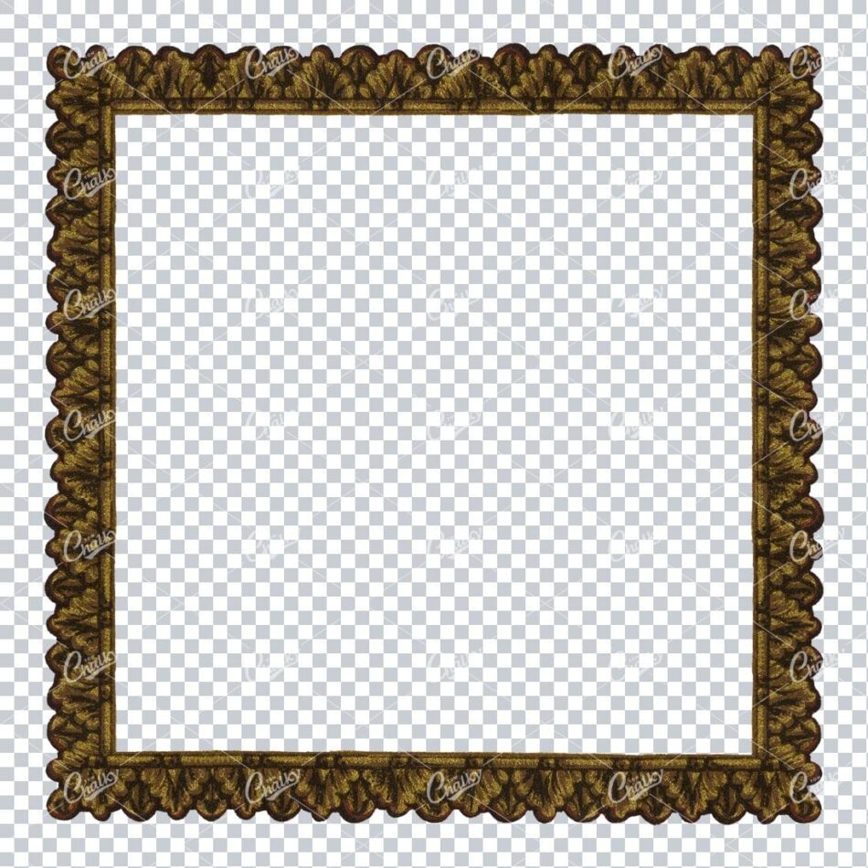 Detailed and Decorative Vintage Border / Frame Design No.13