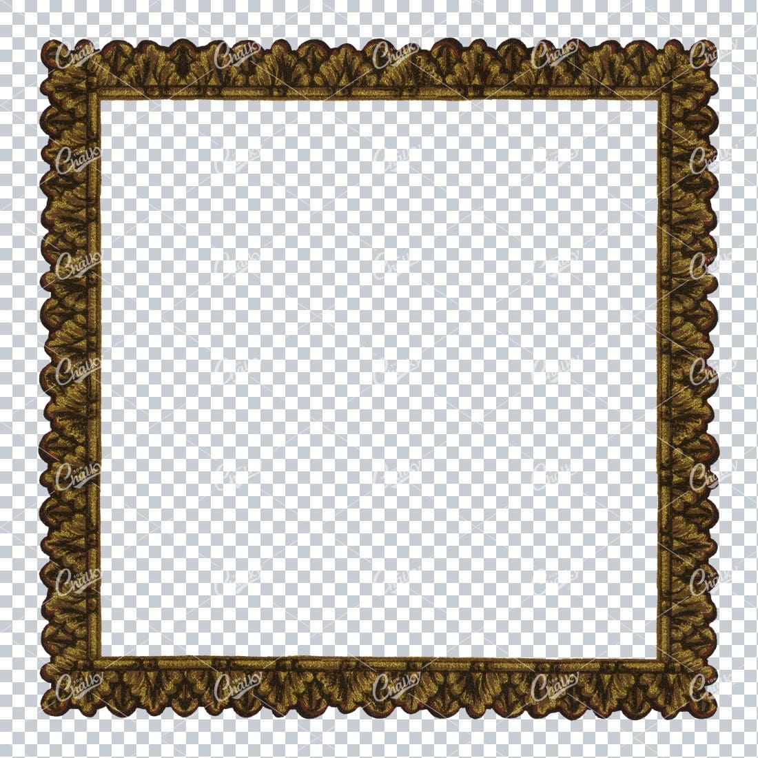 Detailed and Decorative Vintage Border / Frame Design No.13