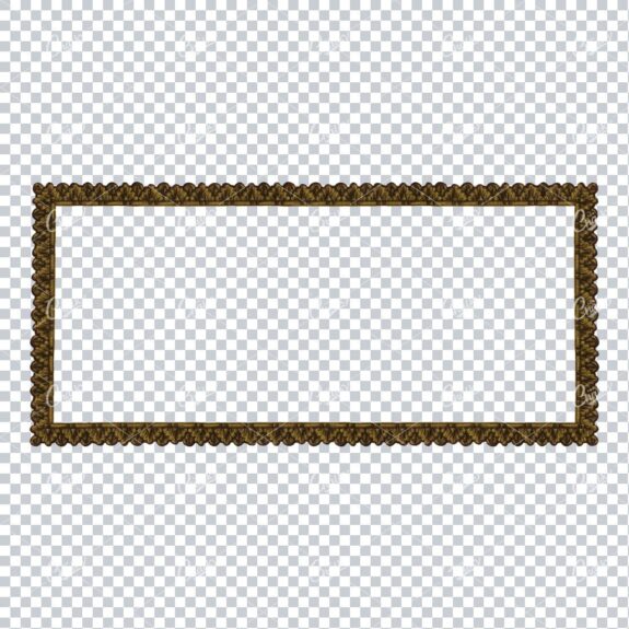 Detailed and Decorative Vintage Border / Frame Design No.14