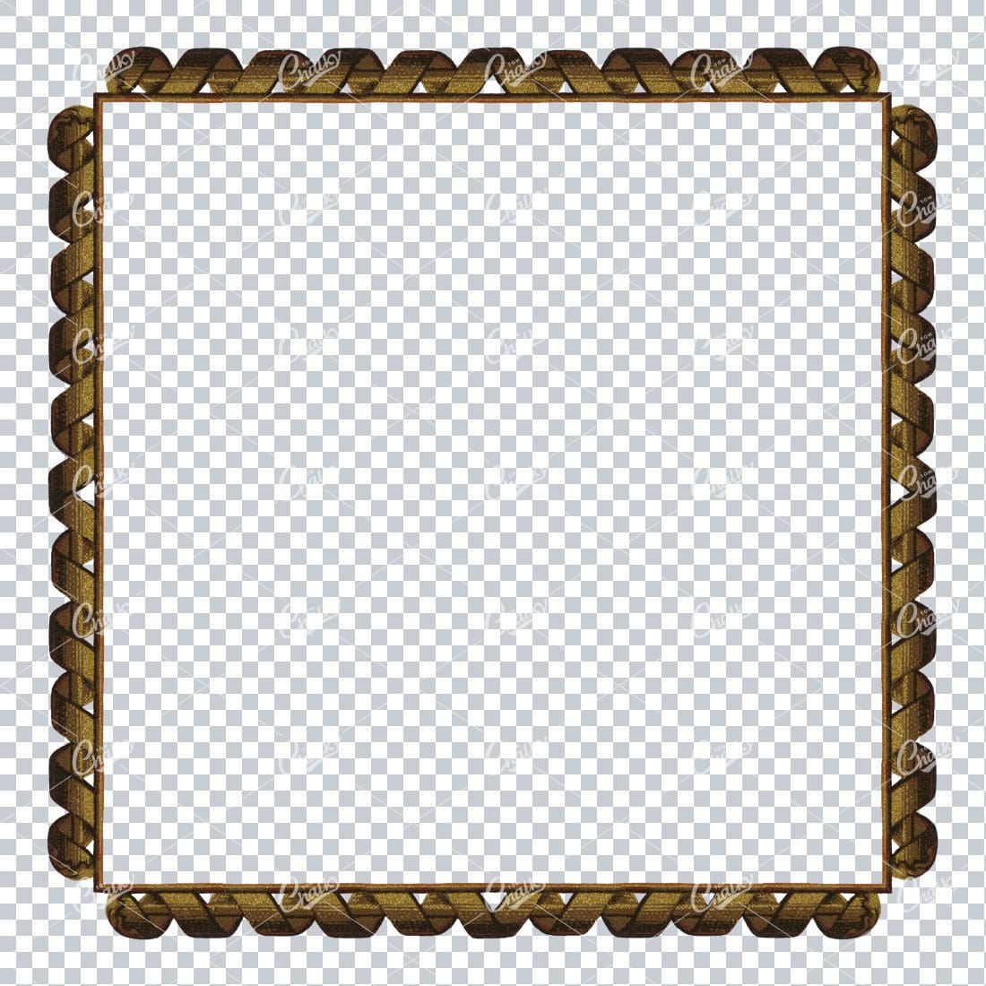 Detailed and Decorative Vintage Border / Frame Design No.15