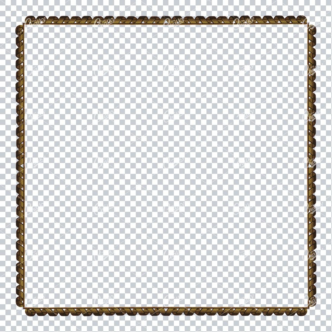 Detailed and Decorative Vintage Border / Frame Design No.16