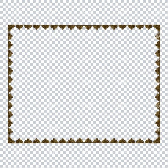Detailed and Decorative Vintage Border / Frame Design No.17