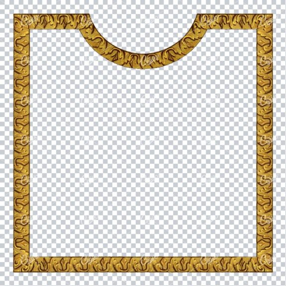 Detailed and Decorative Vintage Border / Frame Design No.21