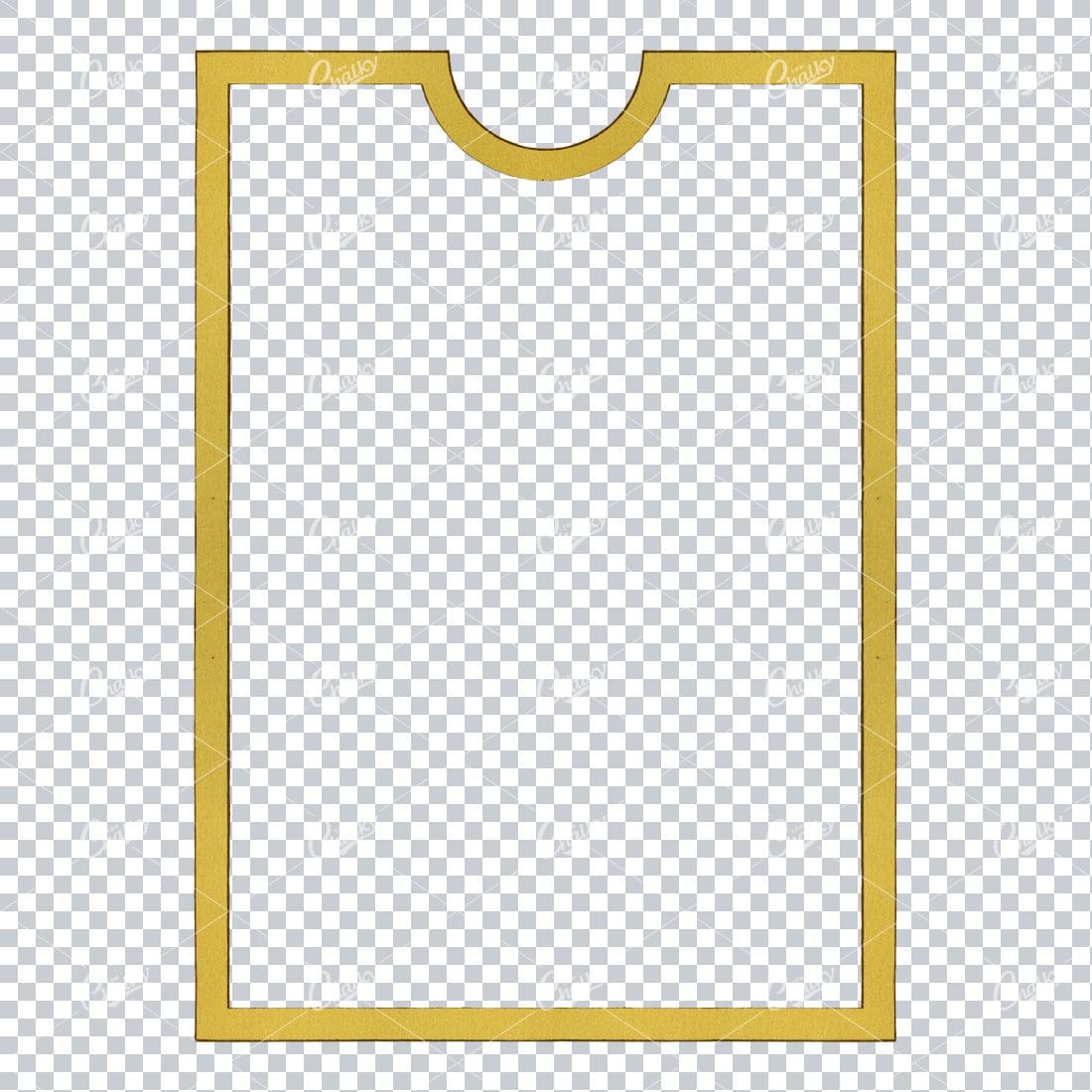 Detailed and Decorative Vintage Border / Frame Design No.23