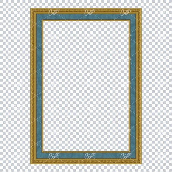 Detailed and Decorative Vintage Border / Frame Design No.26