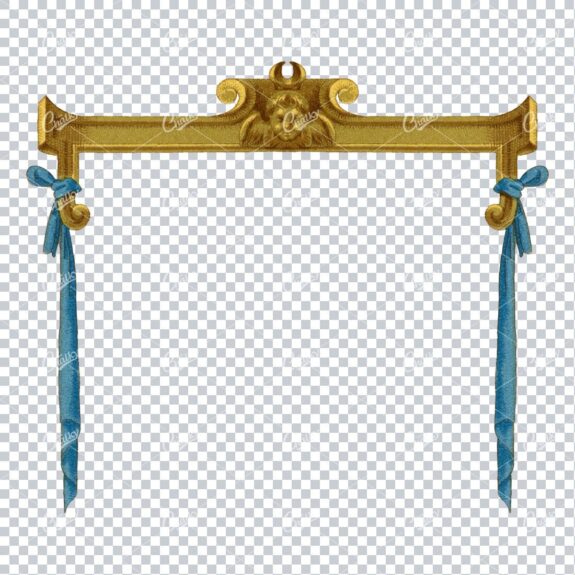 Detailed and Decorative Vintage Border / Frame Design No.34