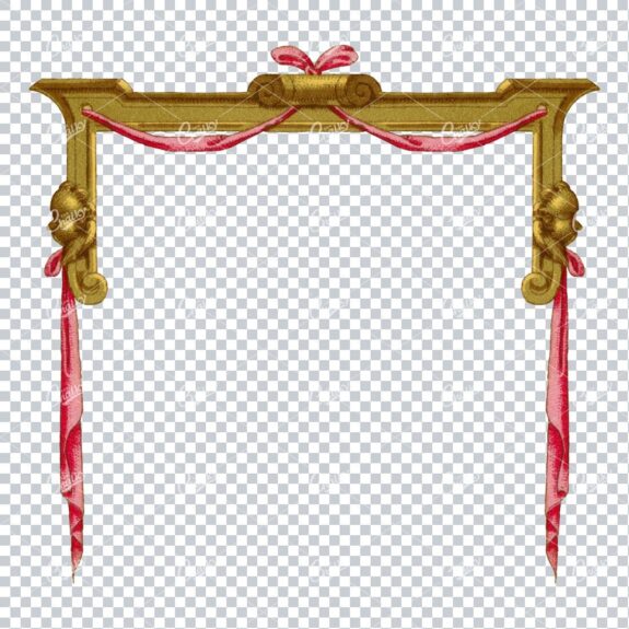 Detailed and Decorative Vintage Border / Frame Design No.35