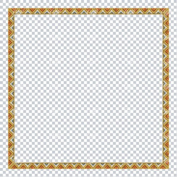 Detailed and Decorative Vintage Border / Frame Design No.36