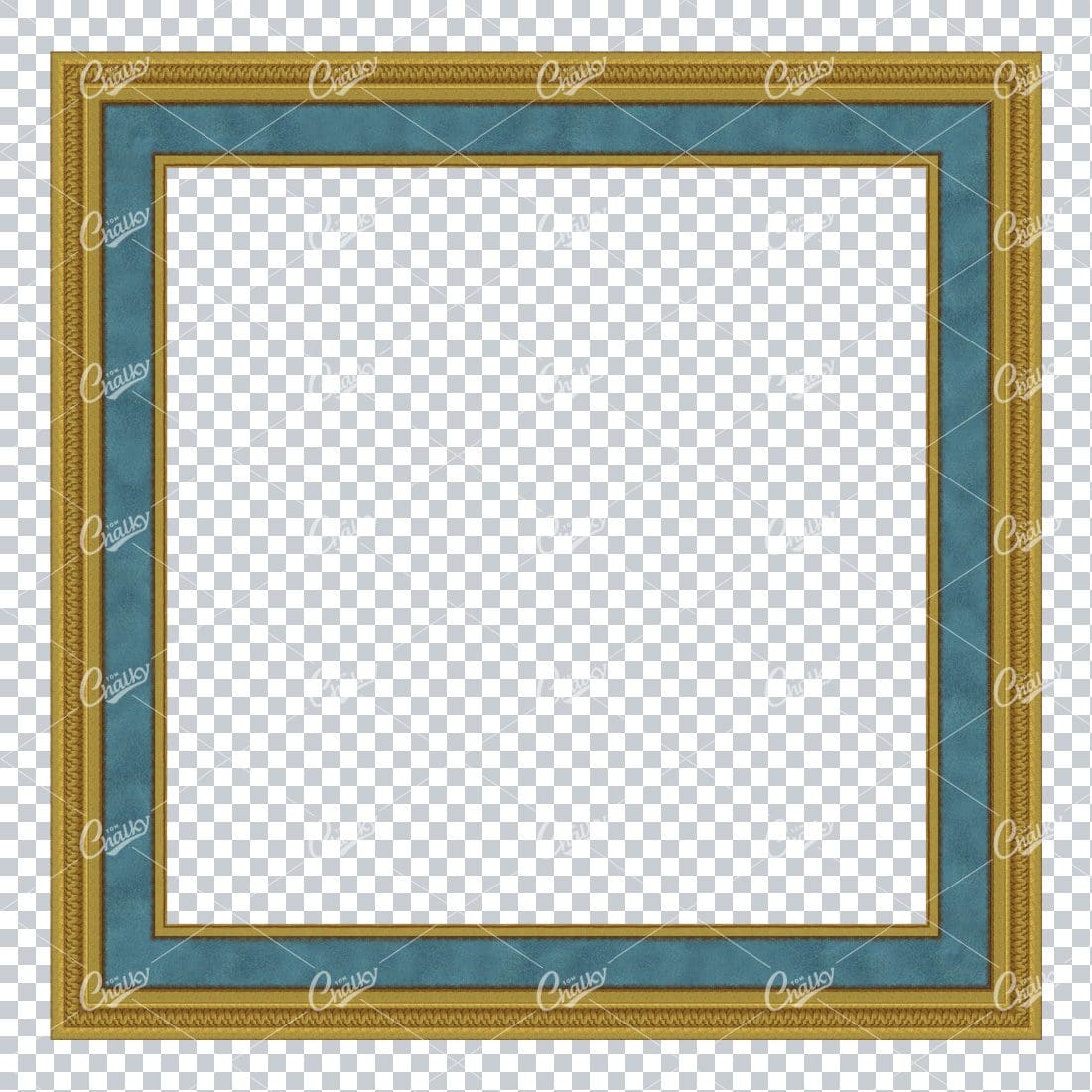 Detailed and Decorative Vintage Border / Frame Design No.44