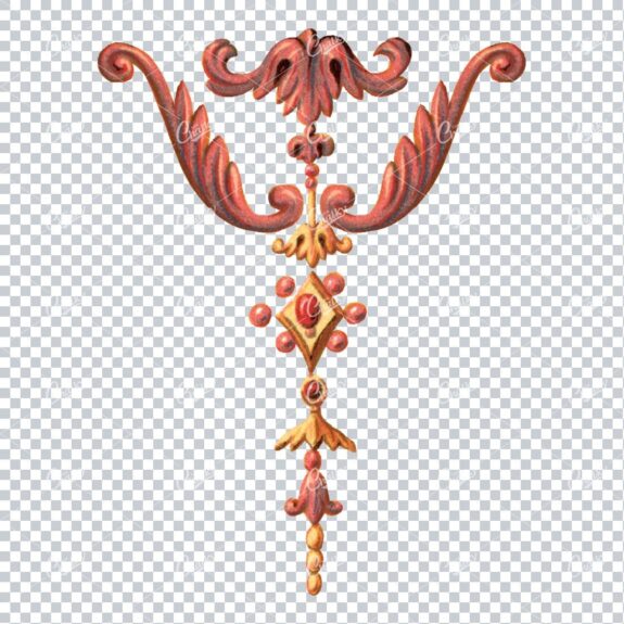 Vintage Decorative Design Element No.4