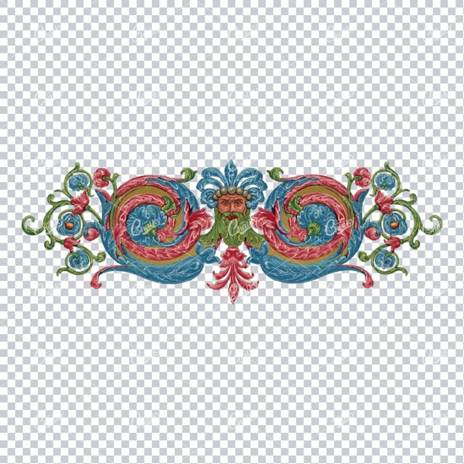 Vintage Decorative Design Element No.12